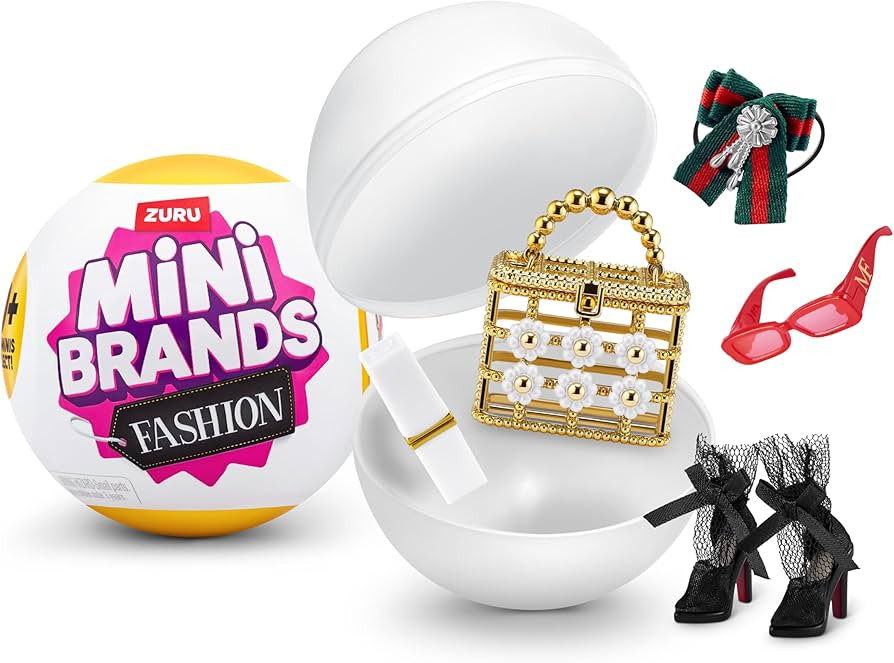 Mini Brands Fashion Series 3 by ZURU, Collectible Mystery Capsule, Toy for Girls, Realistic Minia... | Amazon (US)