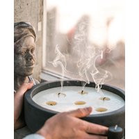 Extra Large Soy Wax Candle/Giant Concrete Candle Handmade Beeswax | Etsy (US)