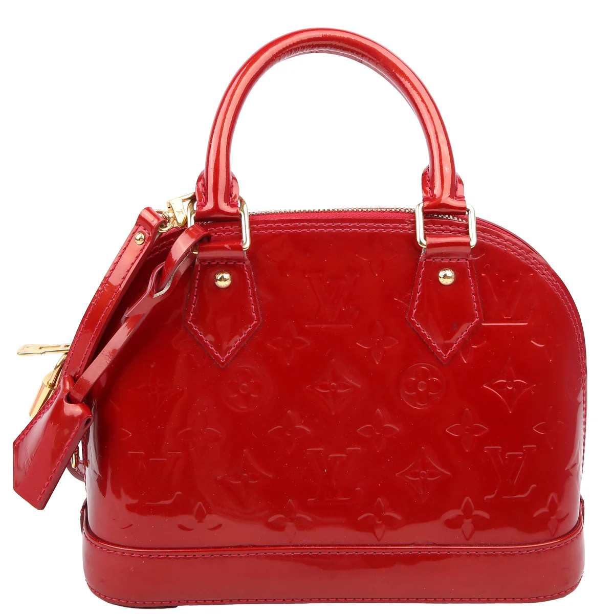 Alma BB Vernis Red | Keeks Designer Handbags