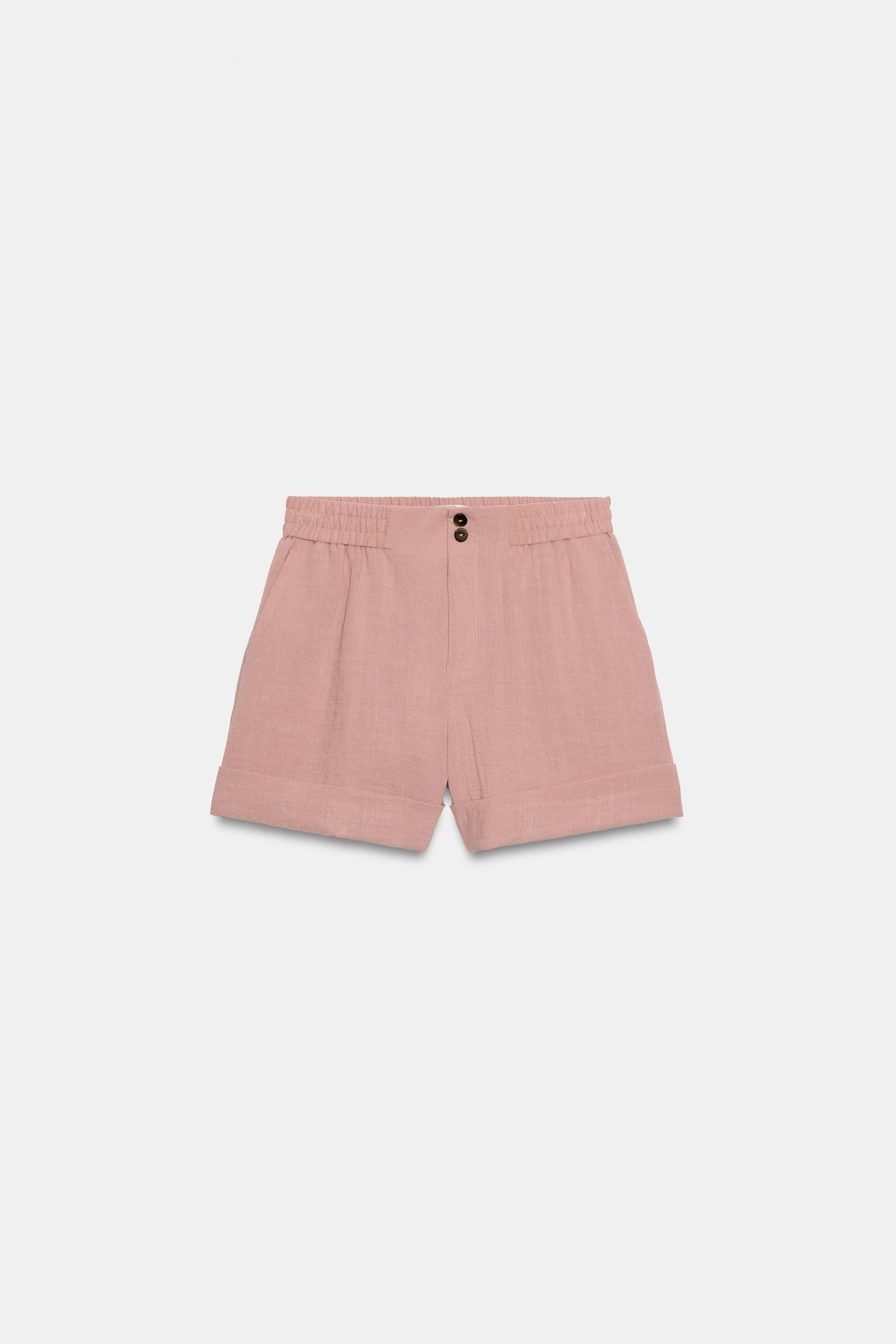 CUFFED HEM SHORTS | Zara US