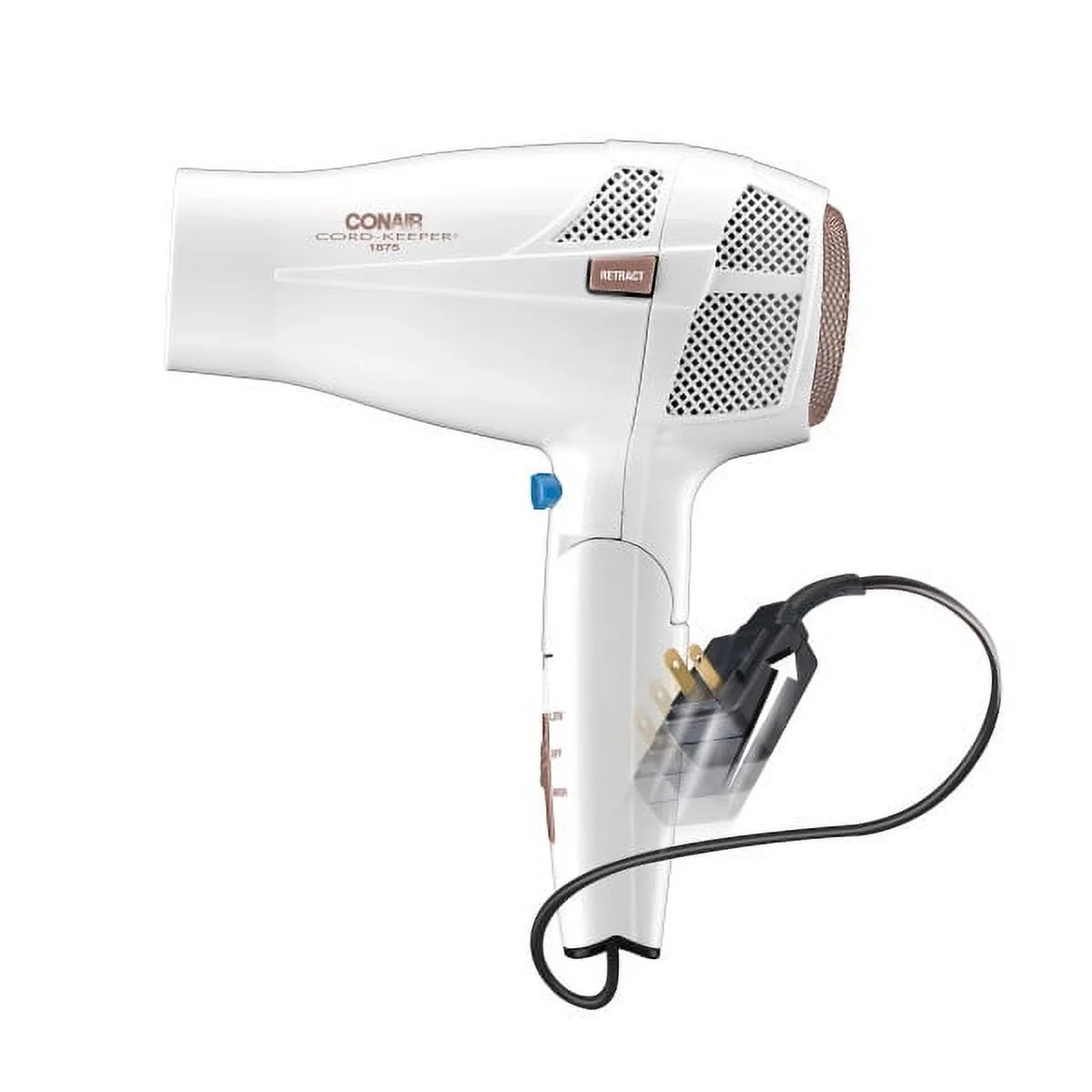 Conair Frizz-Reducing Conair Double Ceramic Travel Hair Dryer, Travel Light And Help Fight Frizz ... | Walmart (US)