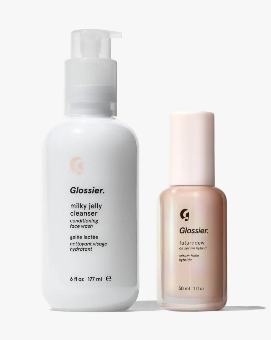 Milky Jelly Cleanser + Futuredew | Glossier