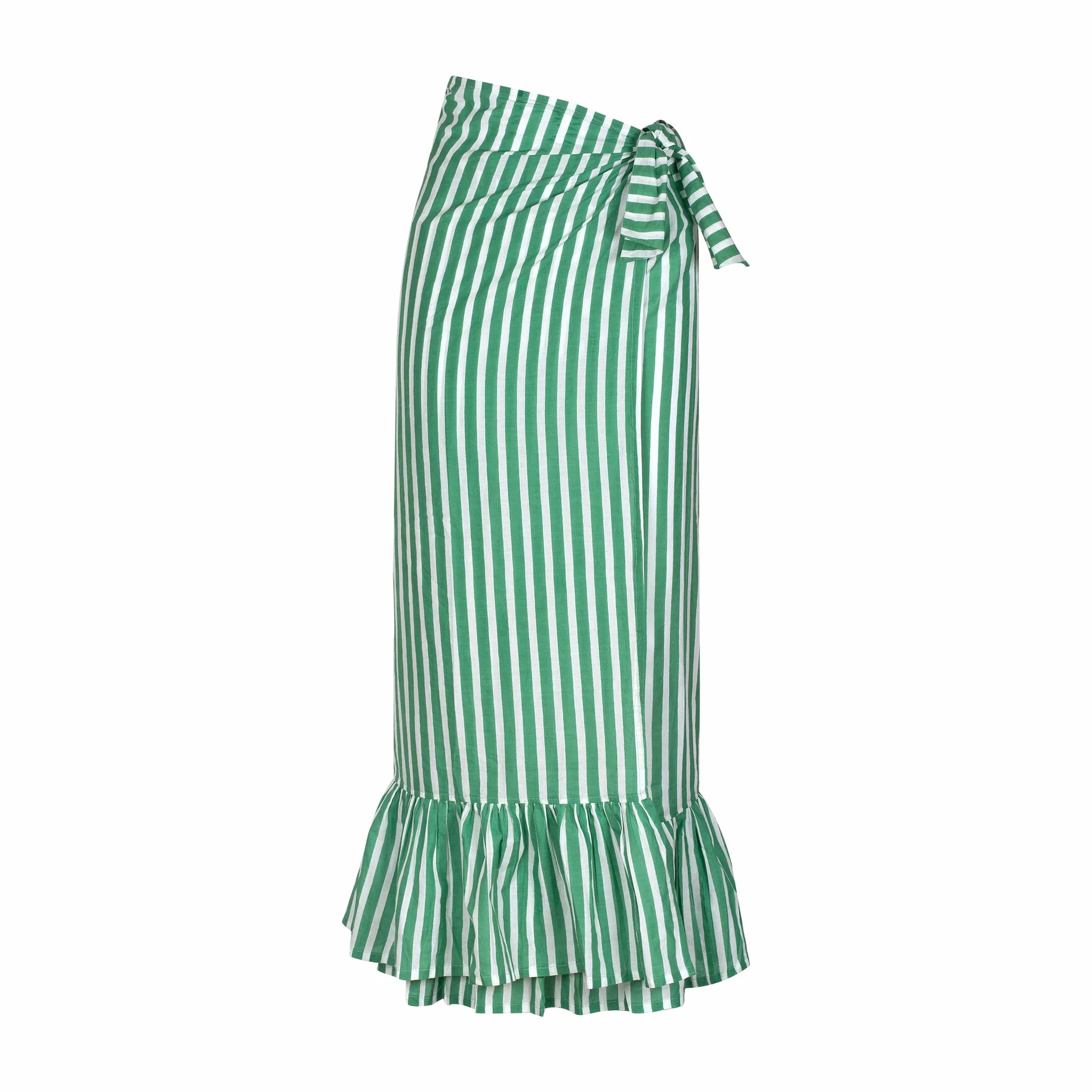 Green and White Stripe Vienna Sarong (SHIPS EARLY APRIL) | Sunshine Tienda