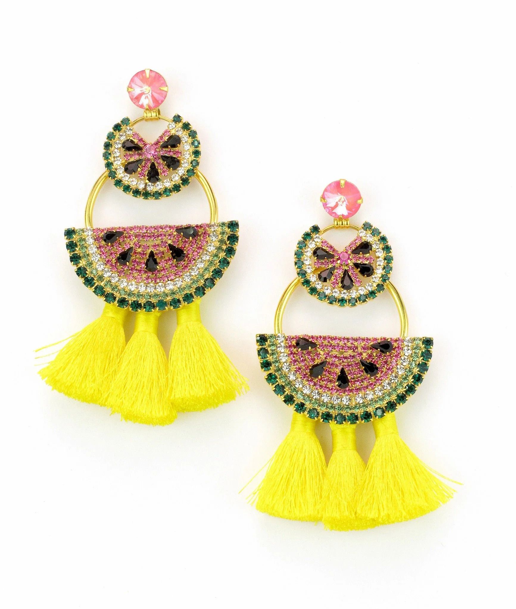 Watermelon Earrings | Elizabeth Cole Jewelry