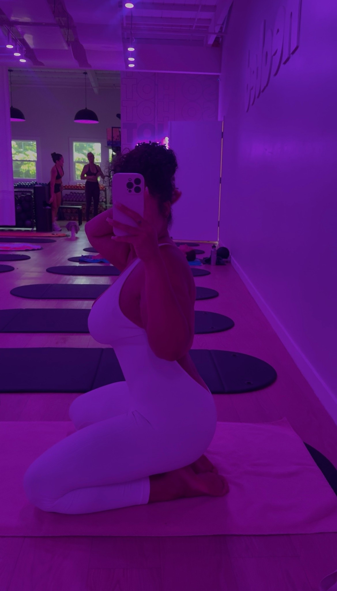 My favorite workout jumpsuit right now! Love the low back. Perfect for hot Pilates and sculpt. Wearing a size large  

#LTKActive #LTKFindsUnder50 #LTKMidsize