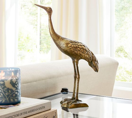 Brass Crane Object | Pottery Barn (US)