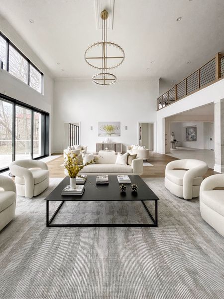 Living rooms should feel as spacious as possible! The way you style your furniture and they way it’s set around other home decor will determine the size of your space! Use it wisely and use luxury decor.
#luxuryhomedecor #luxuryhome #homedecor 

#LTKstyletip #LTKfamily #LTKhome