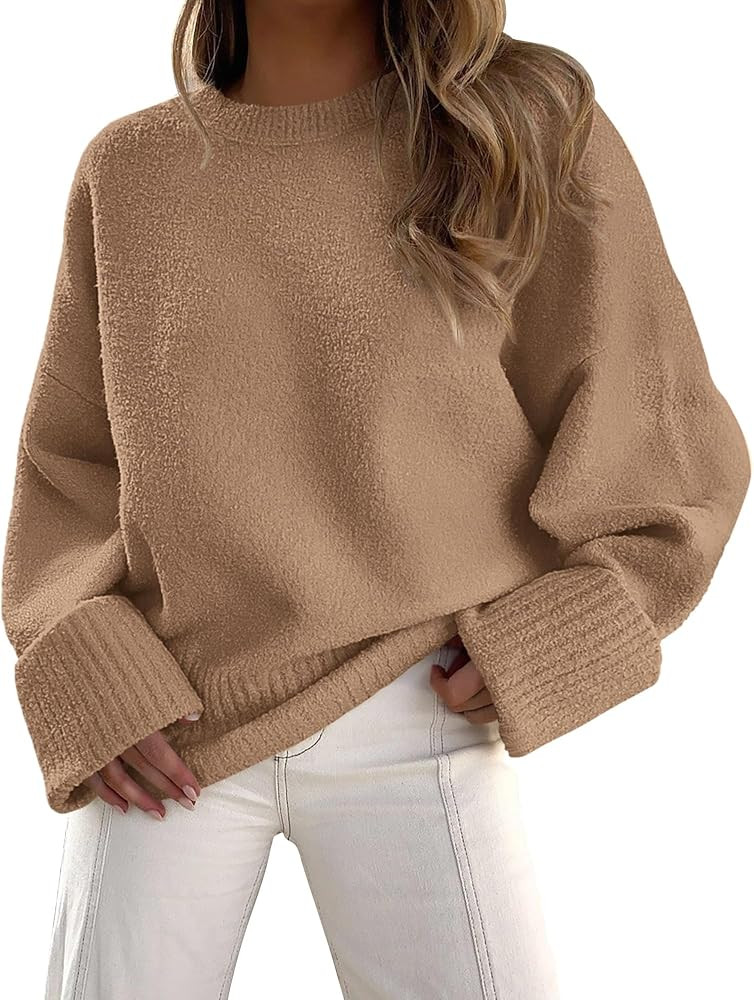 PRETTYGARDEN Women's Fall Fashion Cozy Oversized Sweaters | Amazon (US)