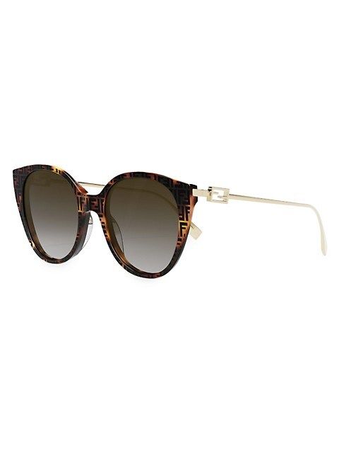 Fendi Baguette Round Sunglasses | Saks Fifth Avenue