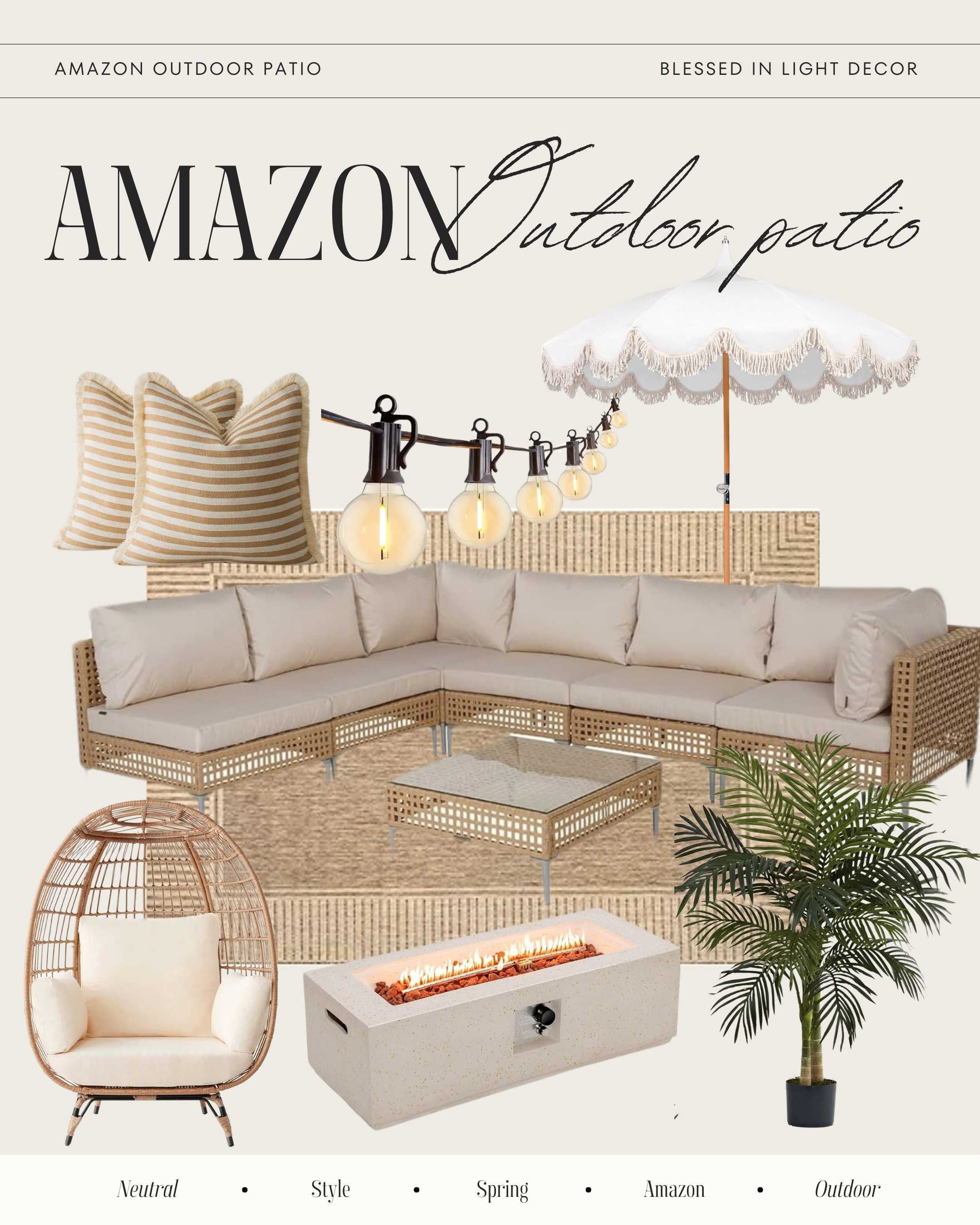 Amazon home outdoor patio edit.#amazonfinds2024 #spring2024 #style #styleinspo #home #homedecor #neutraldecor #neutralstyle #spring #amazon #amazonfinds #outdoors #patio 

#LTKsalealert #LTKhome #LTKSeasonal