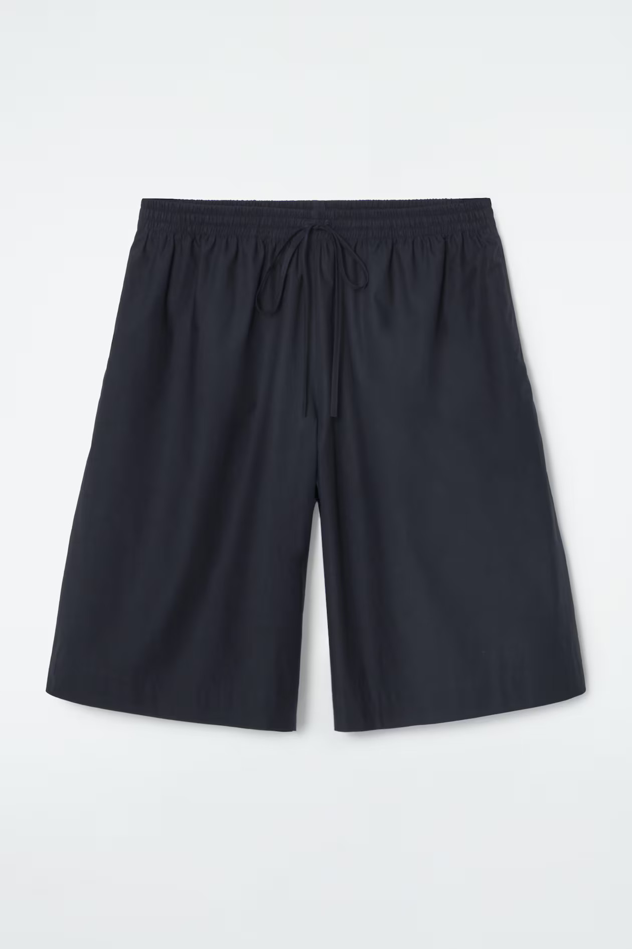 COTTON DRAWSTRING SHORTS - NAVY | COS (EU)