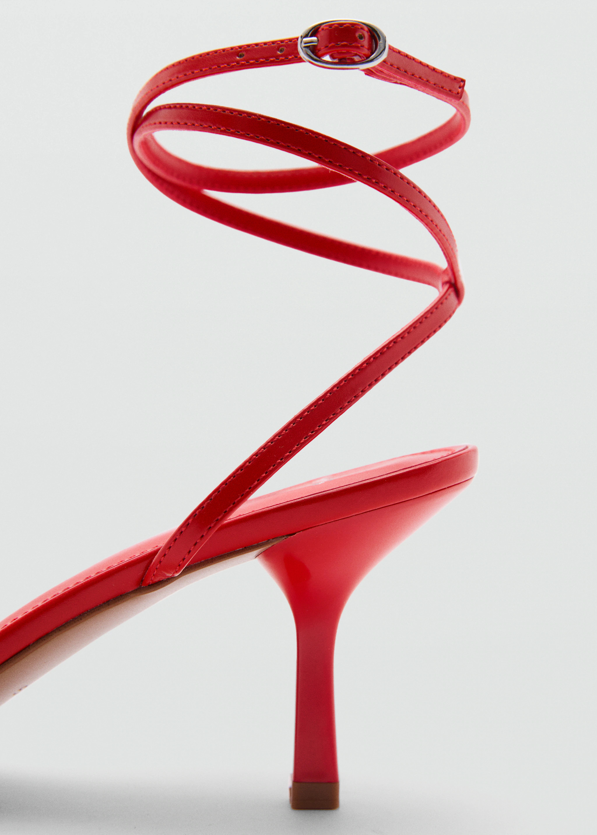 Strappy heeled sandals | MANGO (US)