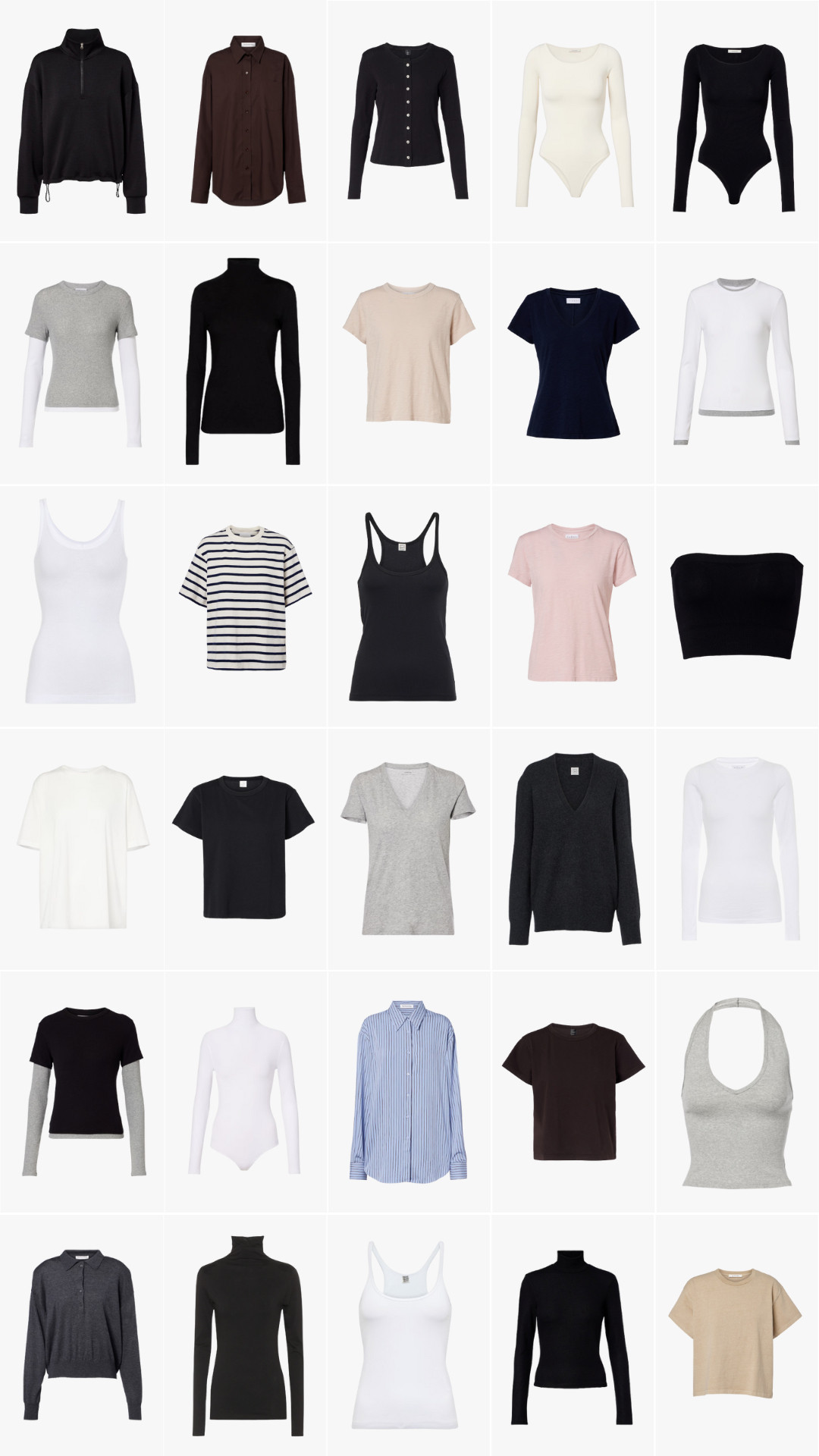 Basics refresh: tops 

 