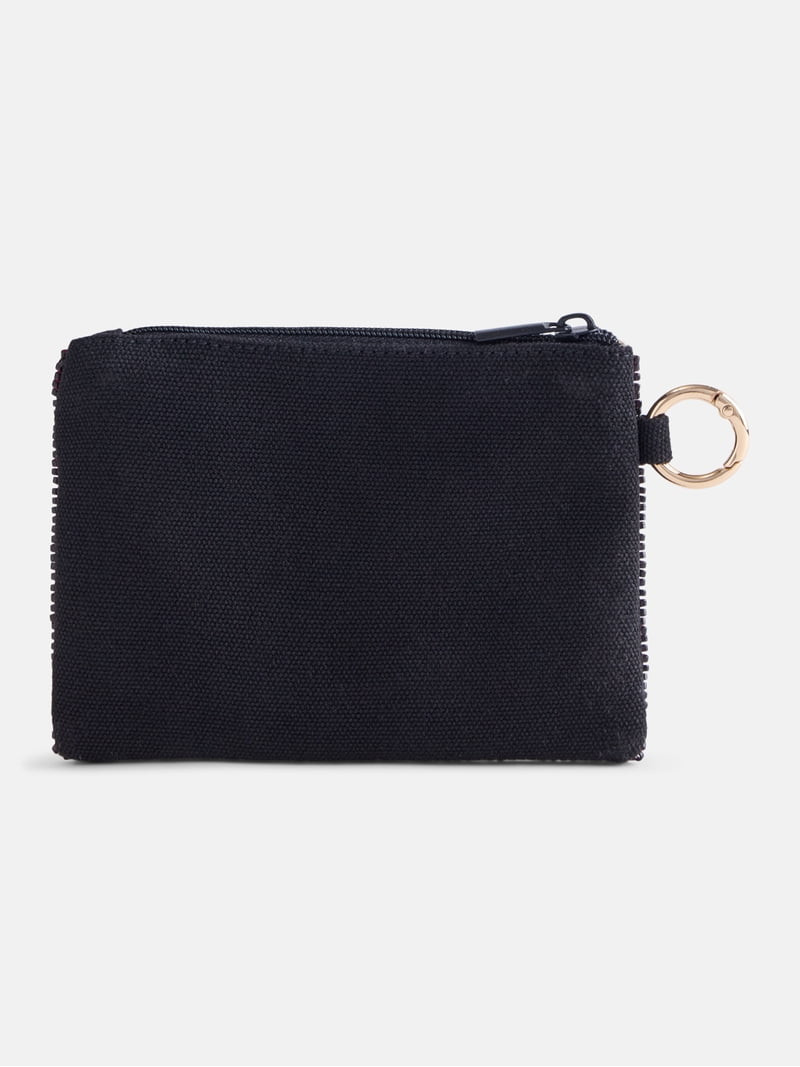 No Boundaries Women\u2019s Game Day Beaded Pouch, Black | Walmart (US)