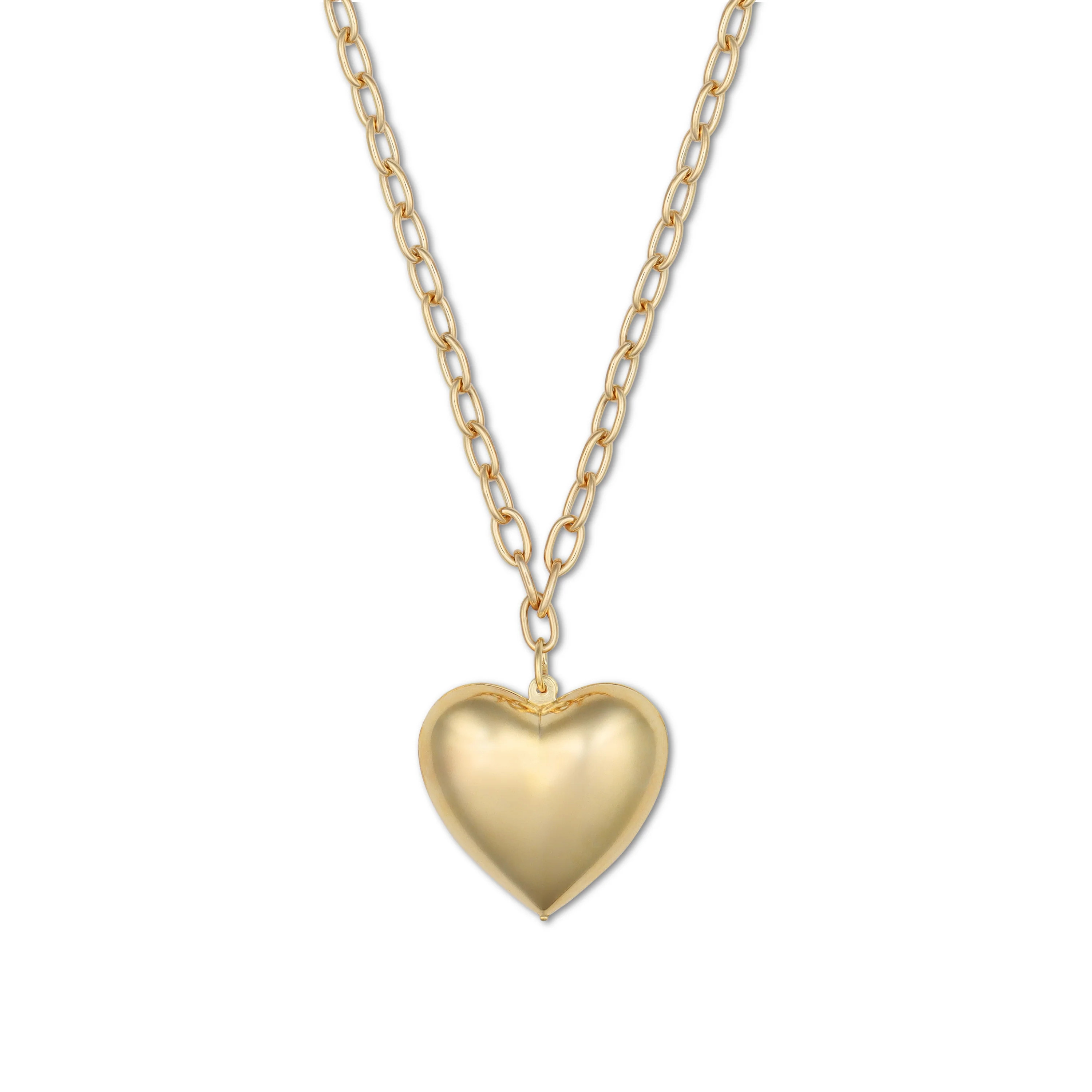 Large Puffy Heart Necklace | HART