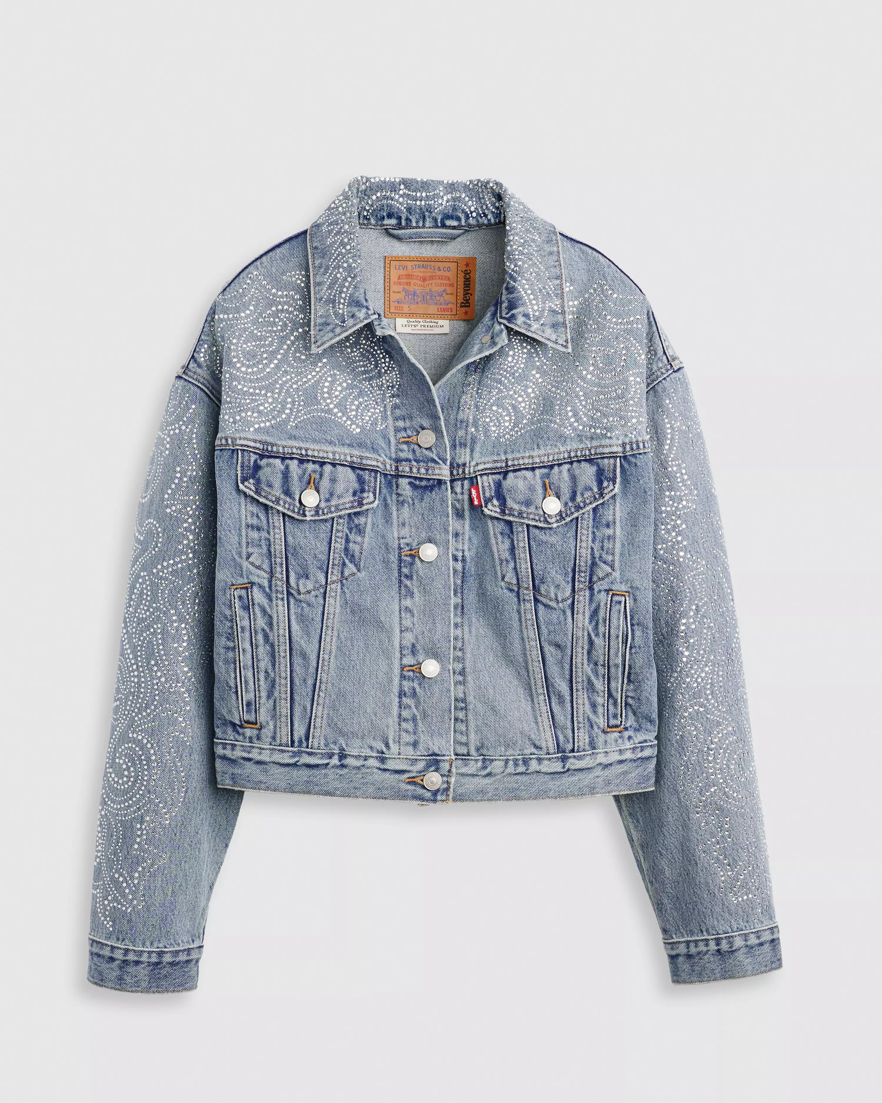 Beyoncé X ,levi’s® Shrunken '90s Trucker Jacket | Levi's US