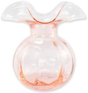 Vietri Italian Hibiscus Mouthblown Glassware Vase Collection (Bud, Pink) | Amazon (US)