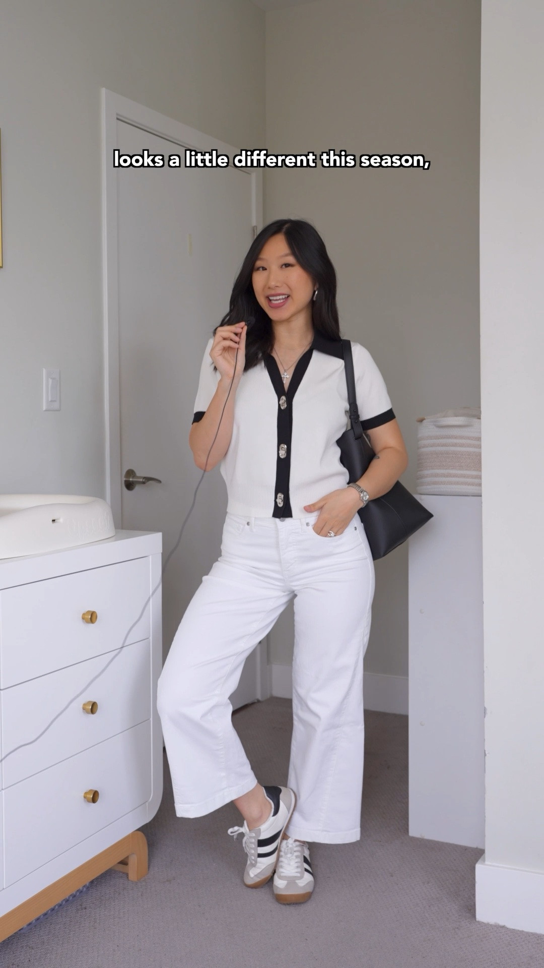 Black Fitted Tee: size XS
Colorblock Cardigan: size XS
Linking similar products

Outfit idea, GRWM, mom style, Christian fashion, church outfit, modest fashion

#LTKmomlife #LTKootd #LTKstorytime
