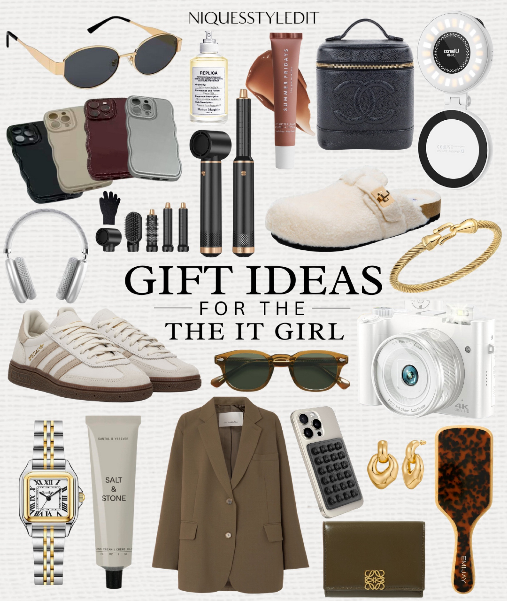 Last Minute Christmas Gifts!!! The perfect gift ideas for her. Get these items now and receive them by Christmas. It’s not too late to shop all these amazing Classic Christmas gifts for the it girl, or save them for yourself. All these exact products are linked. Id save for gift ideas for yourself or someone else! Classic Gifts She will love. Oversized Frankie shop blazer on sale, pre loved designer bags, adidas sambas (that will sell out quick), chic sunglasses, everyday essentials, best hair tools, digital camera, best sellers she cant live without,perfect gifts for that girl.

#christmasgifts #giftideasforher #classicchristmasgifts  #designerbags #christmasgiftsforher #giftsforher #bestsellers

#LTKbag #LTKstyletip #LTKgiftguide