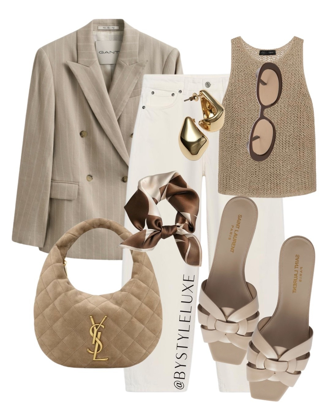 BEIGE - Polished neutral blazer and jeans look for spring. 

#blazer #jeans #springoutfit

#LTKjeans #LTKshoes #LTKspring