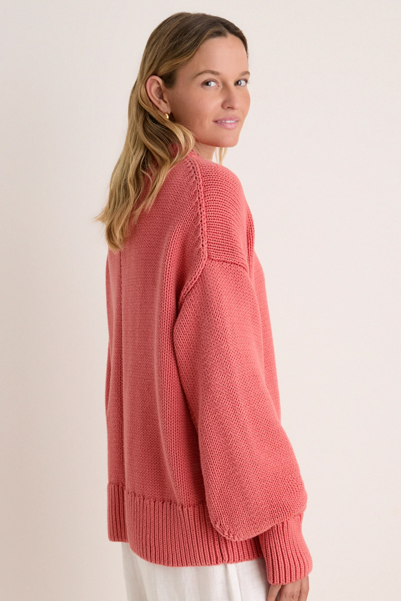 Nantucket Reds Cotton Genevieve Sweater | Tuckernuck (US)
