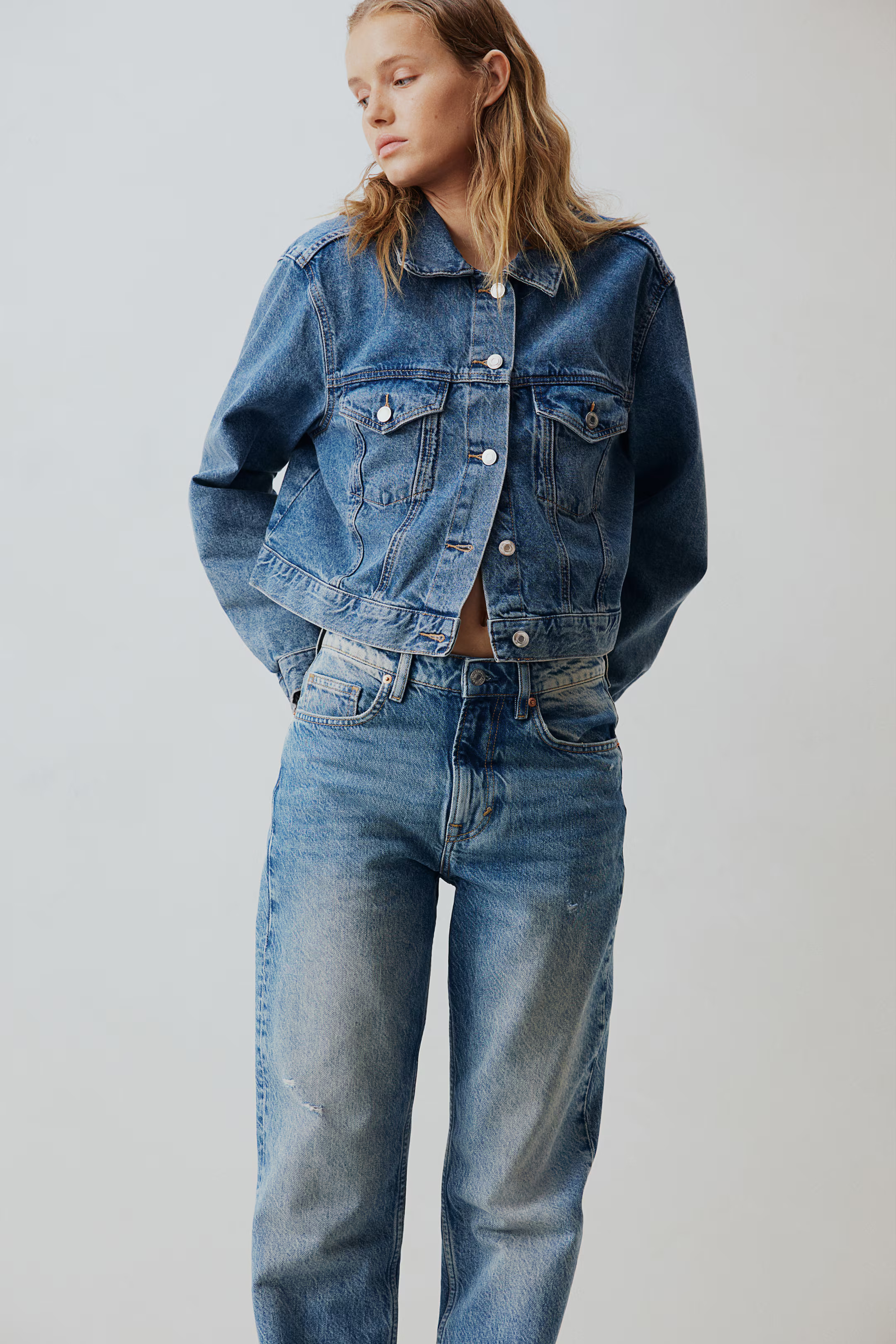 Straight High Jeans | H&M (US + CA)