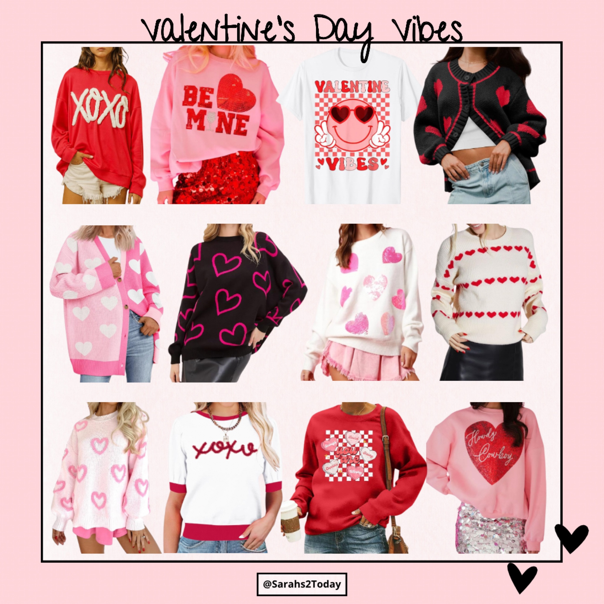 Valentine’s Day Vibes - Women’s shirts/tops from Amazon #2Todayfinds 

#LTKSeasonal #LTKStyleTip