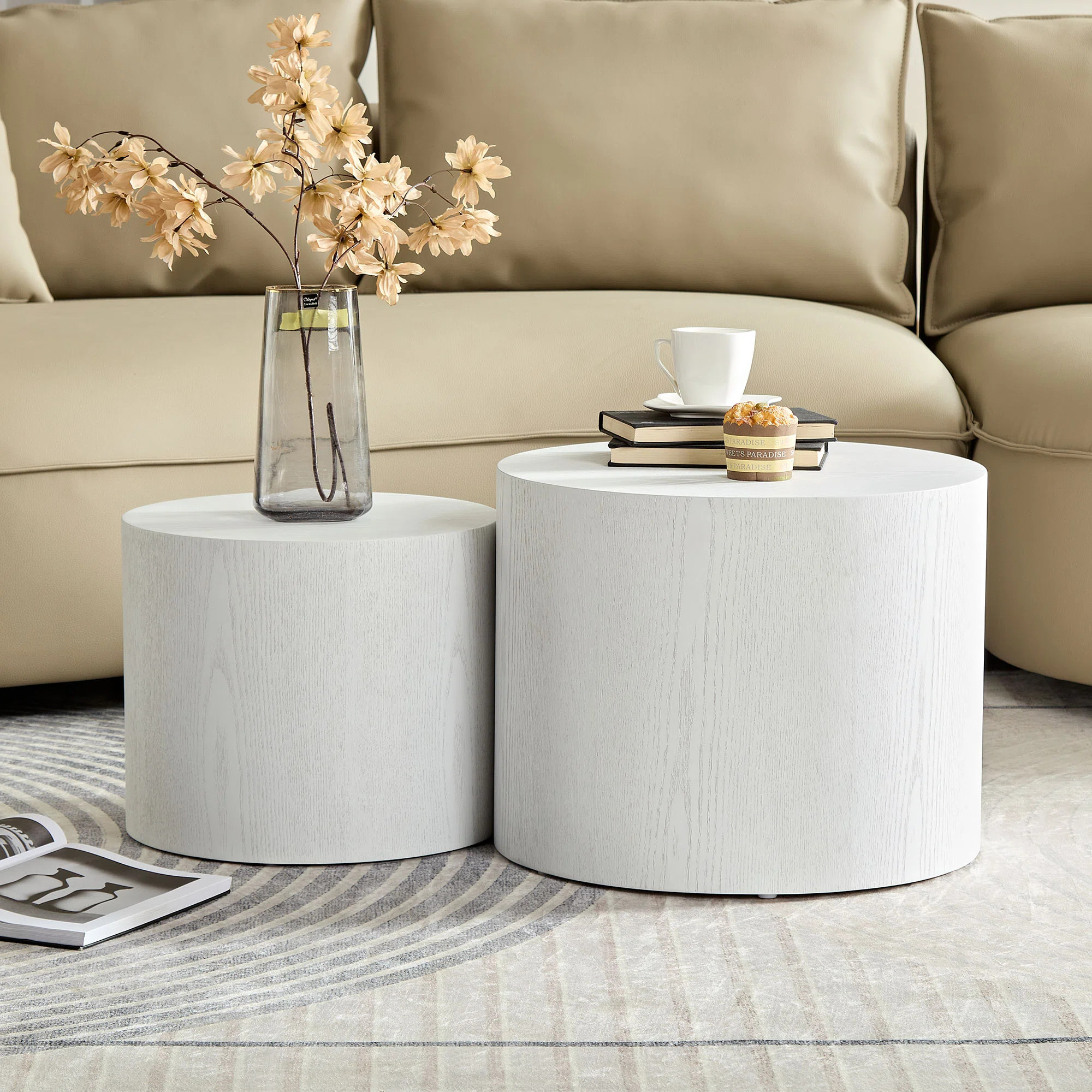 Latitude Run® Block End Table Set & Reviews | Wayfair | Wayfair North America