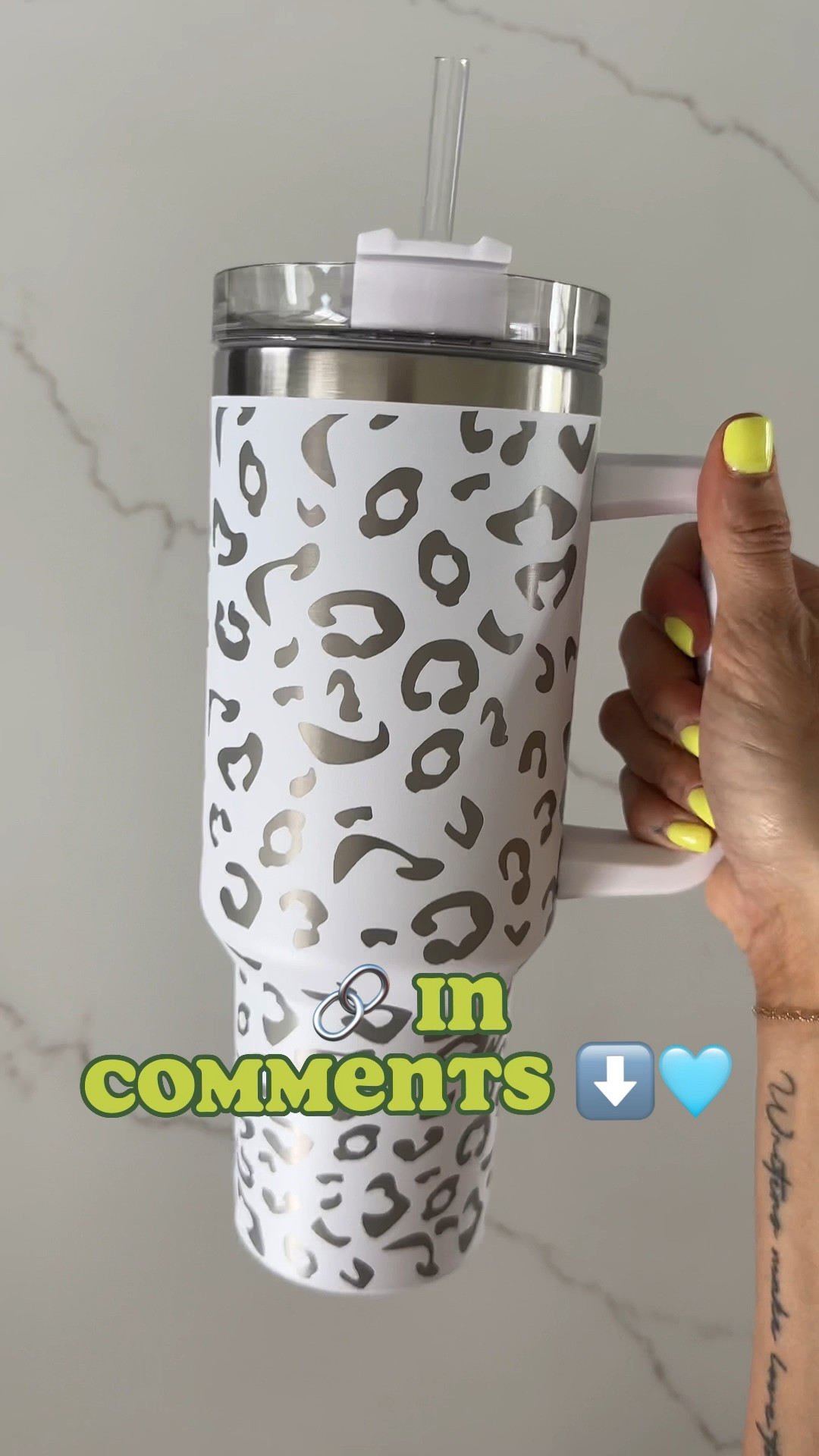 Cheetah Tumbler - Temu