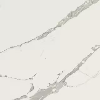 Quartz Countertop Sample in Calacatta Laza | The Home Depot