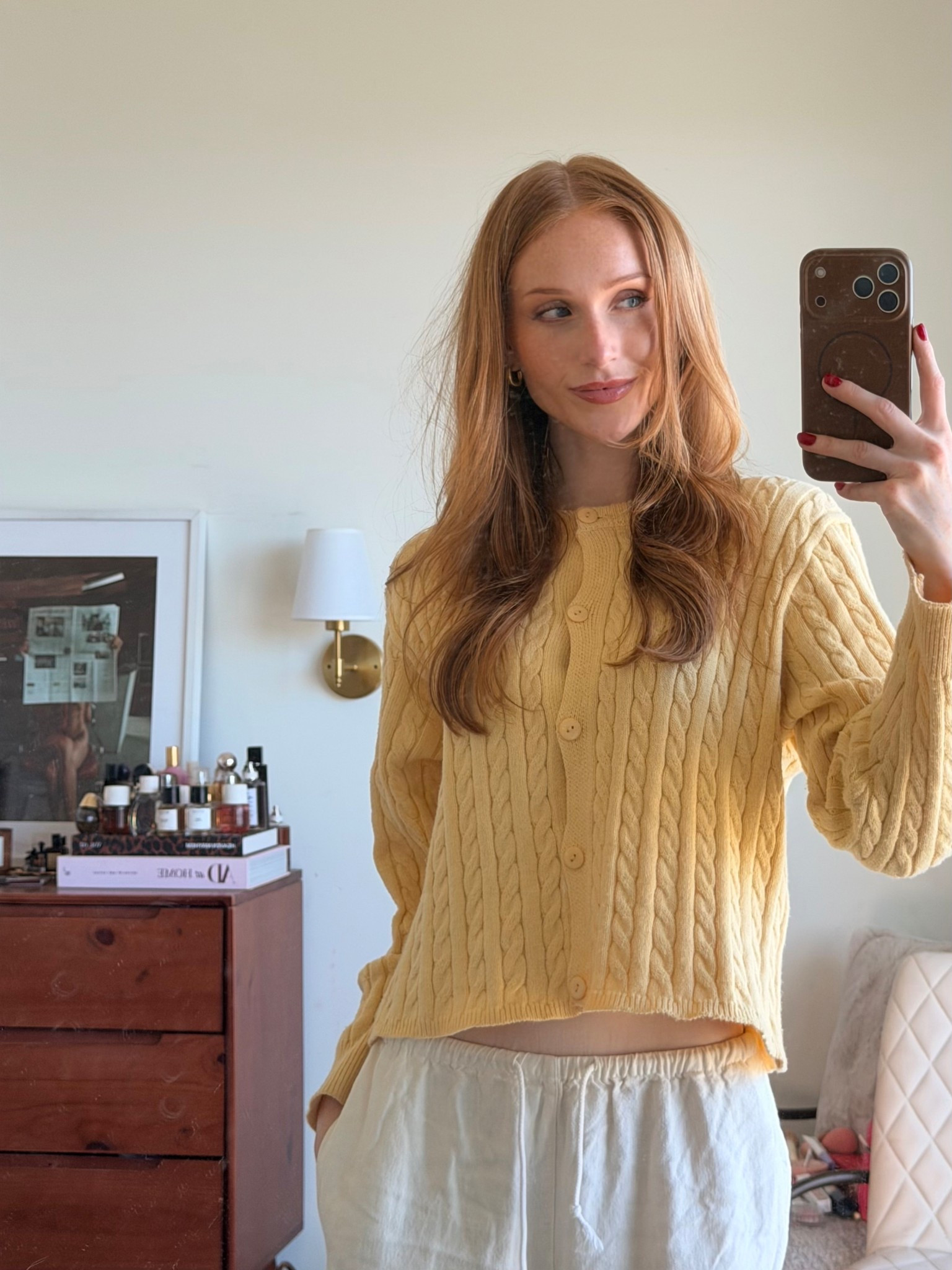 Claiming this butter yellow my color of the spring! I got this sweater from a local boutique months ago and they don’t sell online, but I linked a bunch of yellow pieces I like ⭐️