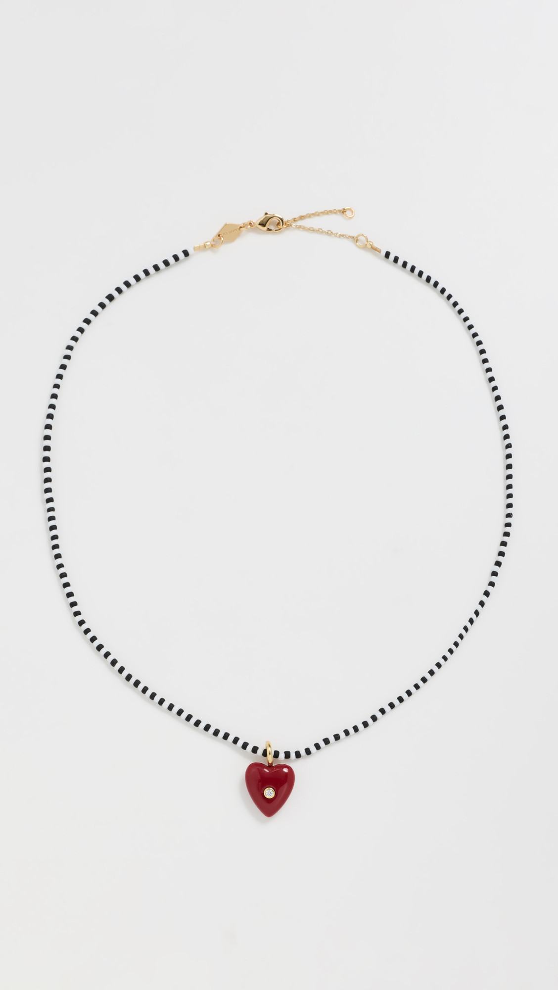Anni Lu Pure Heart Necklace Domino One Size | Shopbop