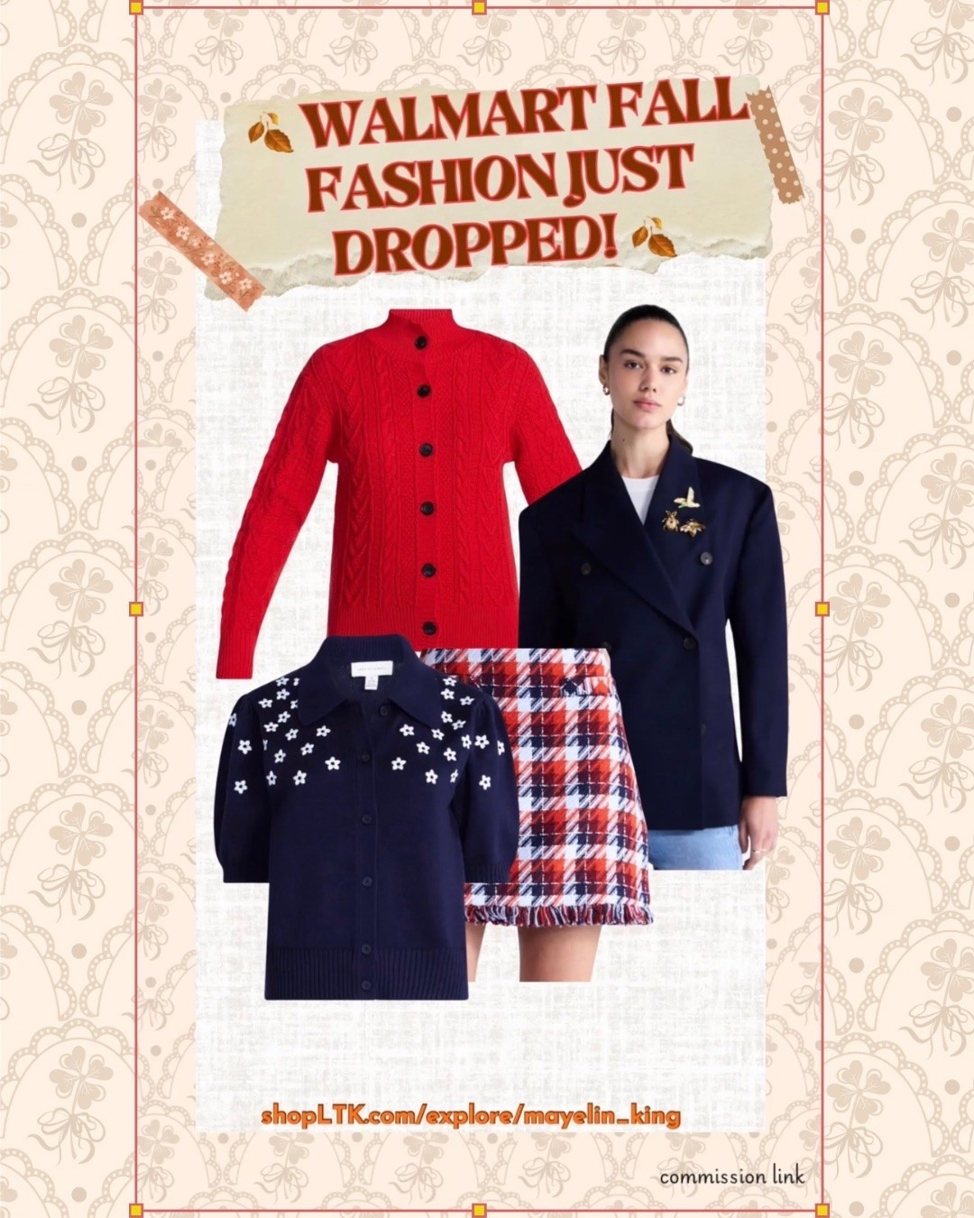 fall outfits women under 50
RETRO PREP JUST GOT A LITTLE MORE FABULOUS! 🤎✨

I’m loving these fall fashion pieces with a vintage-inspired twist—an embroidered cardigan, a tweed jacket with playful fringe, and classic preppy blazers that instantly make an outfit feel more polished.

These are the kind of preppy fashion staples that can elevate jeans, trousers, or even a simple dress without making you look like you tried too hard. And yes, they work beautifully for plus size fashion too! 🍂

Save this for your next fall outfit refresh and tap through to shop your favorites!

#ltkmidsize

#LTKootd #LTKSeasonal #LTKPlusSize
