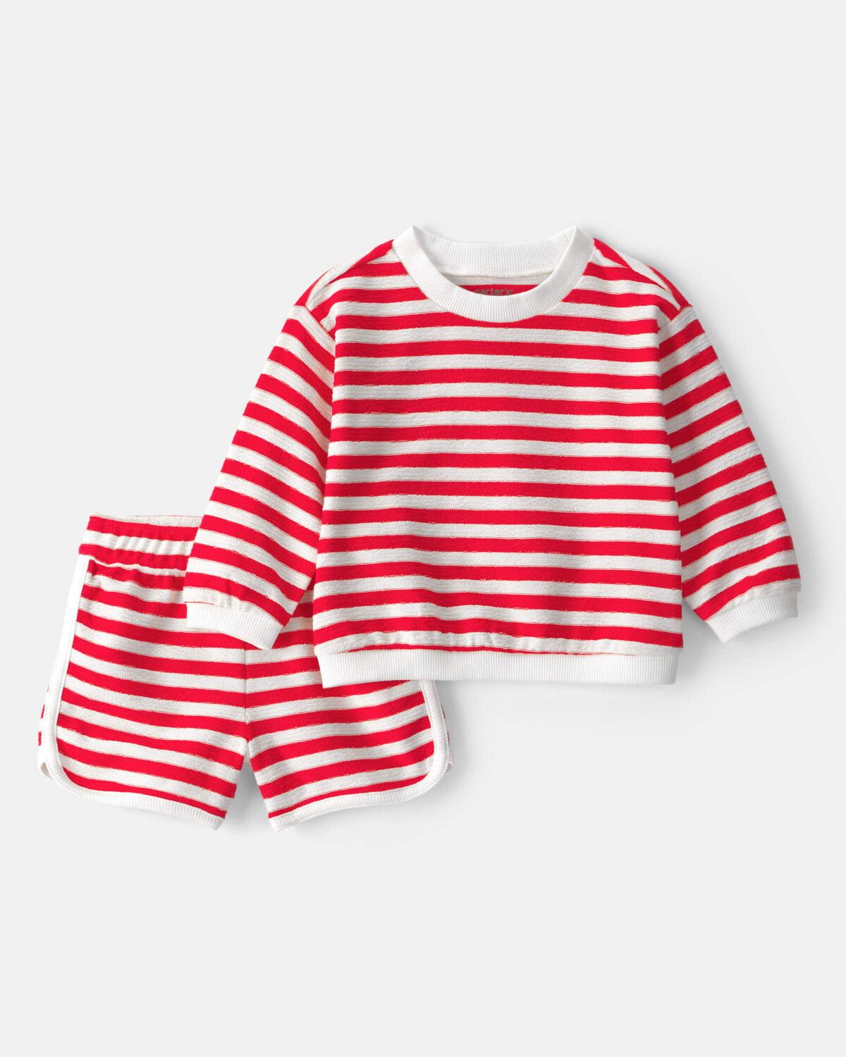Baby 2-Piece Top & Short Set - Red | Carter's | Carter's Inc