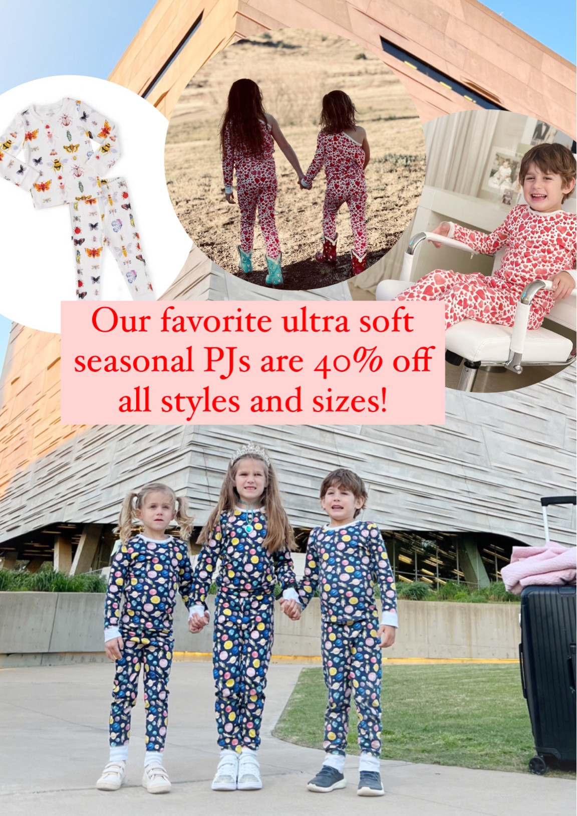 This brand makes my favorite super soft seasonal pajamas. The kids love to match at night and we match them to the season.
They are 40% off ALL STYLES right now! 

#LTKsalealert #LTKFind #LTKSeasonal