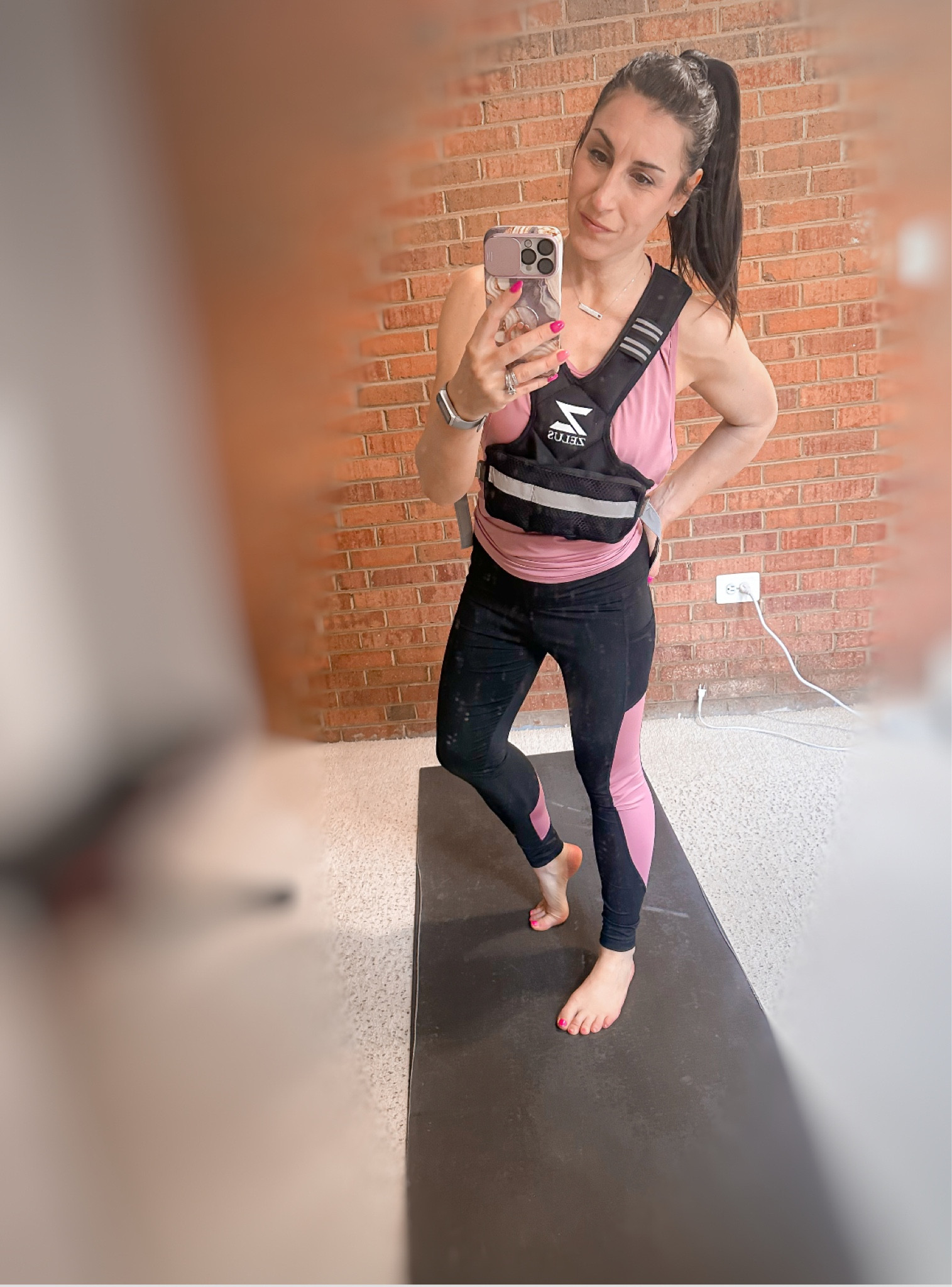 Weighted vest and step tracker 

#LTKstyletip #LTKfitness #LTKfindsunder50