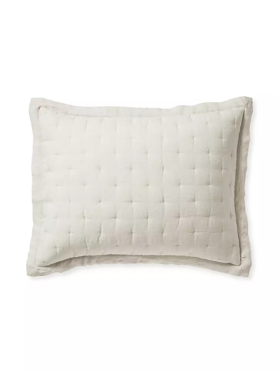 Sutter Linen Sham | Serena and Lily