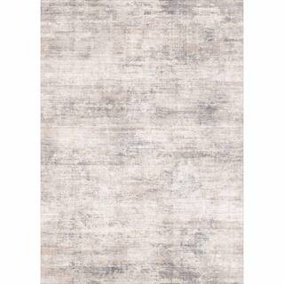 HaiiMeid Aurora Beige/Gray 8 ft. x 10 ft. Modern Abstract Area Rug X24IU0036H-281 - The Home Depo... | The Home Depot