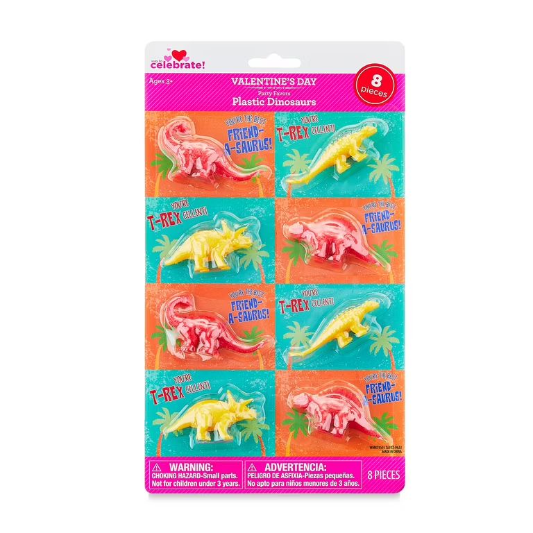 Valentine's Day Dinosaurs Party Favors, Ages 3+, by Way To Celebrate | Walmart (US)