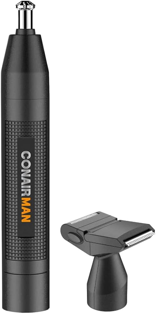 ConairMan Nose Hair Trimmer for Men, For Nose, Ear, and Eyebrows, Patent 360 Bevel Blade for No P... | Amazon (US)