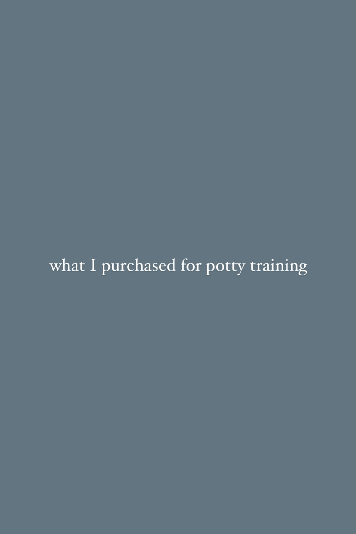 Items I purchased for potty training 

#LTKFindsUnder100 #LTKFindsUnder50 #LTKKids