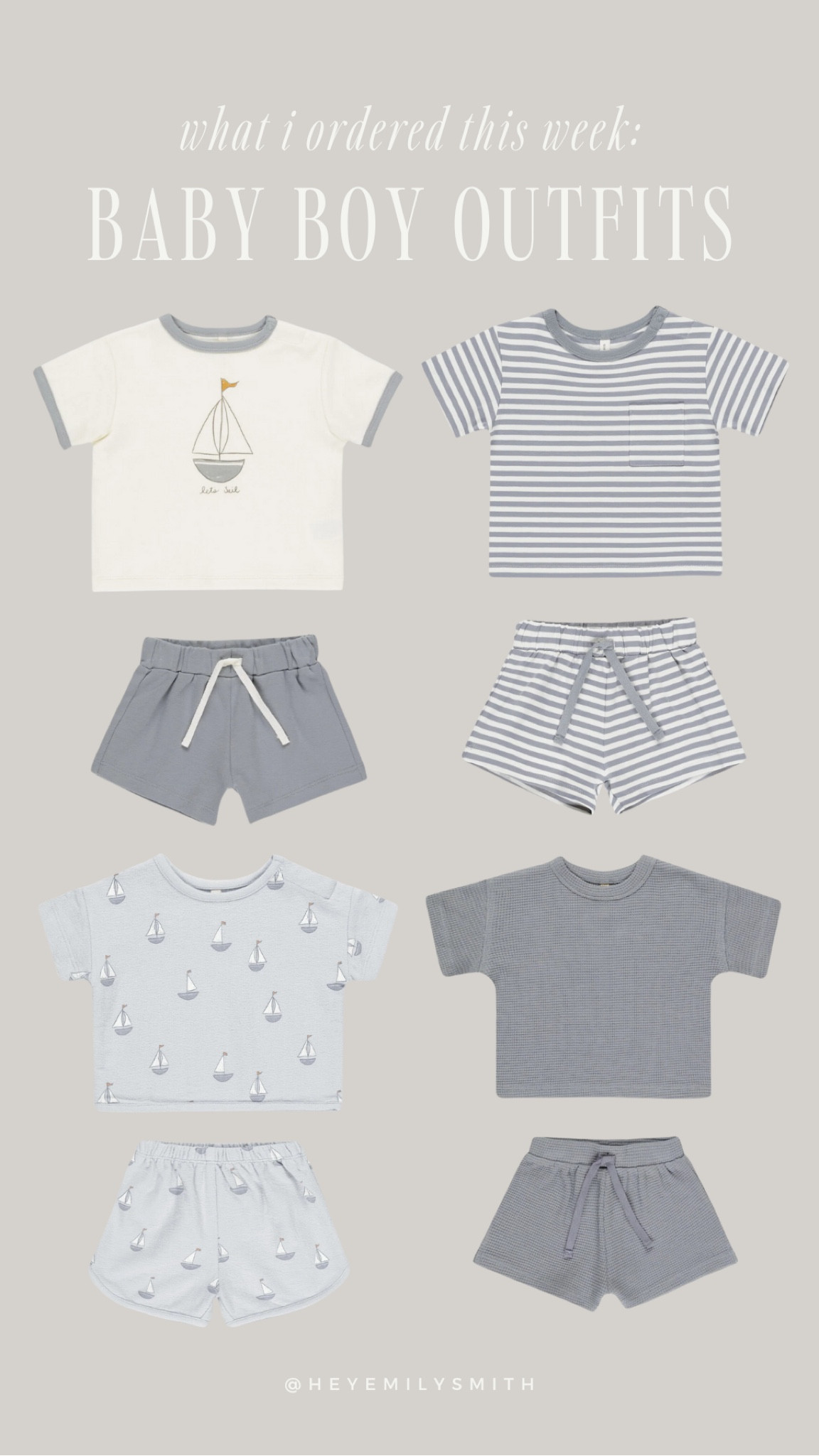 Spring and summer baby boy outfits that I ordered this week 🩵

#LTKBaby #LTKKids #LTKFindsUnder50