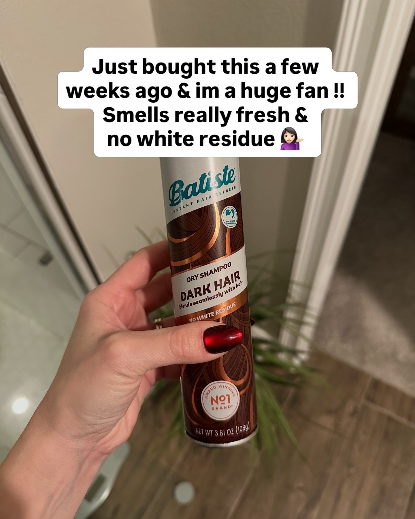 @batiste @Target absolutely love this dry shampoo specially made for dark hair !! Smells amazing too !! Highly recommended, ladies !!! 

#LTKSpringSale #LTKmomlife #LTKselfcare