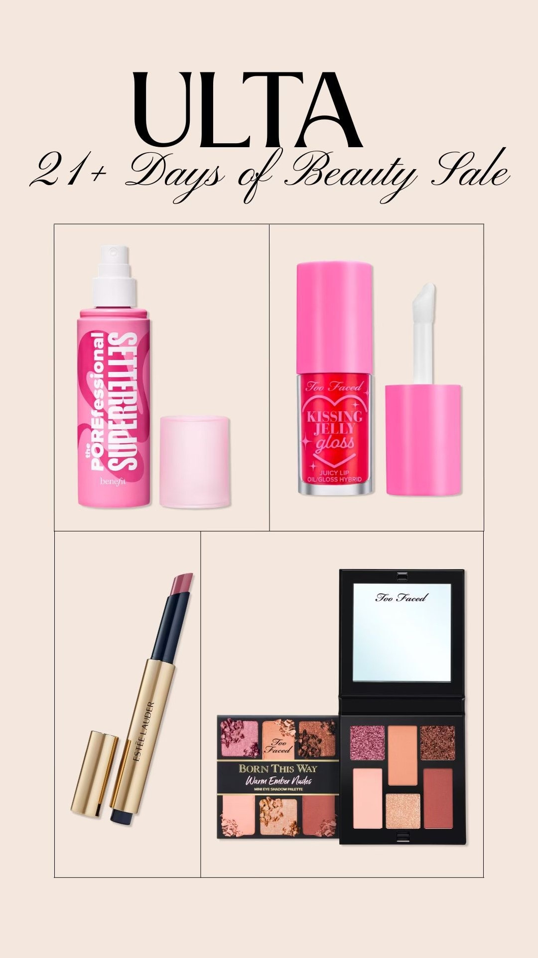 products from the ulta sale today that i love 🤍 so excited to try these in my makeup routine! 