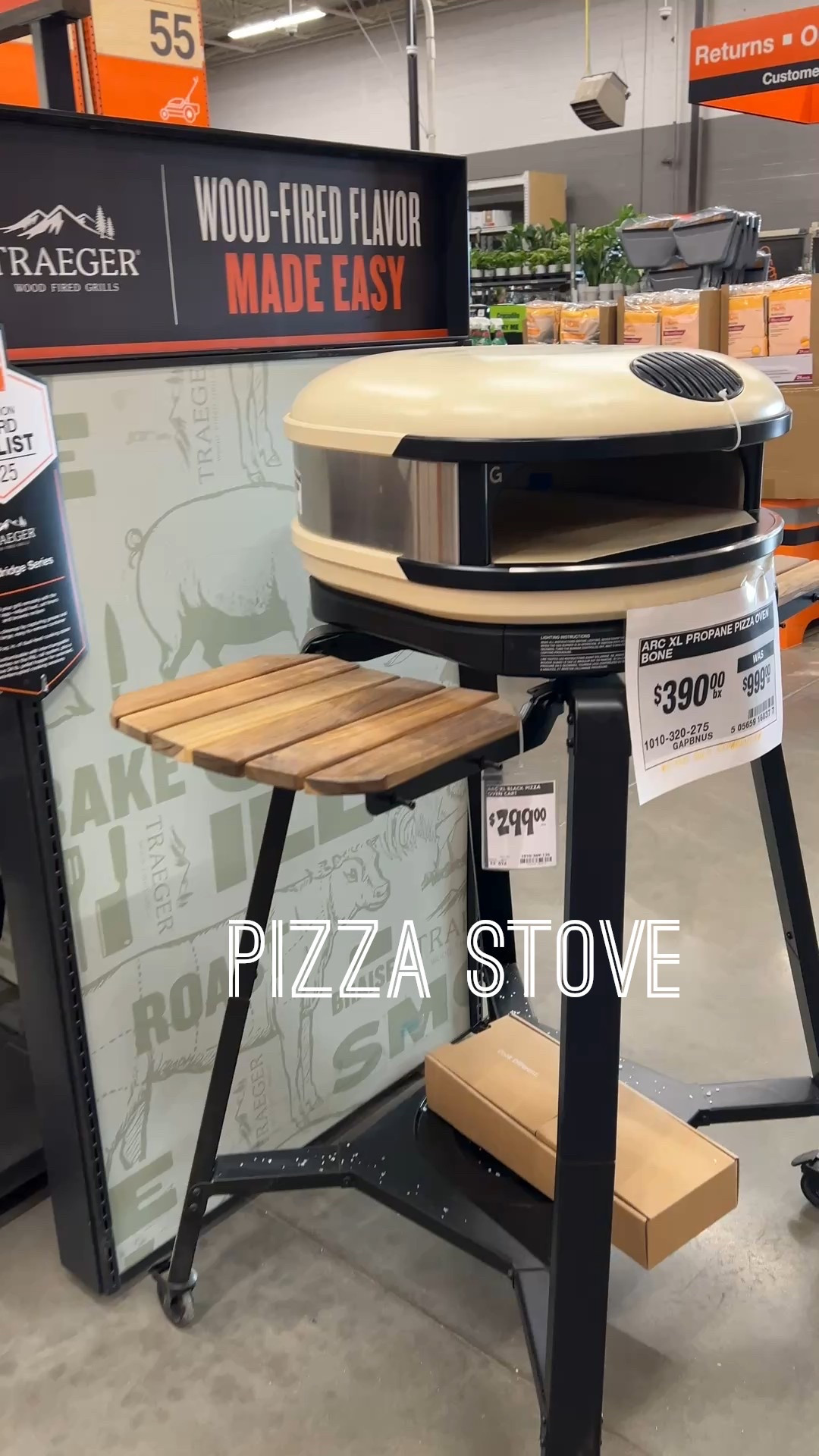 Pizza stove is a must 🤌🏼🇮🇹