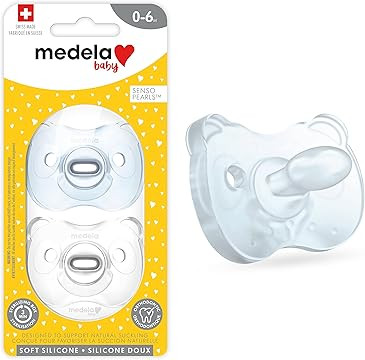 Best seller
Medela Baby Pacifier | 0-6 Months | Includes Sterilizing Case | 2-Pack | Soft Silicone | | Amazon (CA)