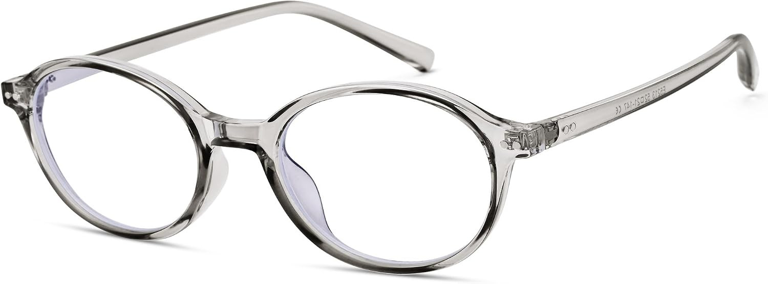 COASION Small Oval Round Blue Light Blocking Glasses | Amazon (US)
