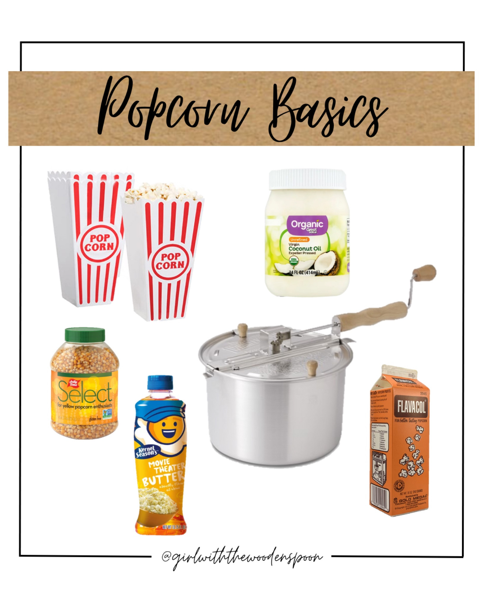 All the products you need to make movie theater-quality popcorn at home! Salty, crunchy, finger-licking level deliciousness right in your own kitchen. Take your next movie night up a level!

#LTKunder50 #LTKGiftGuide #LTKhome