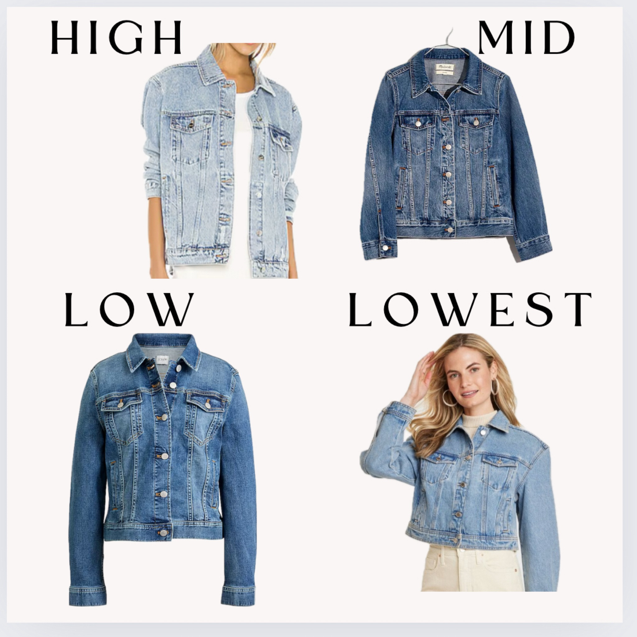 Ready for a Jean jacket update 

#LTKSeasonal #LTKWorkwear #LTKStyleTip