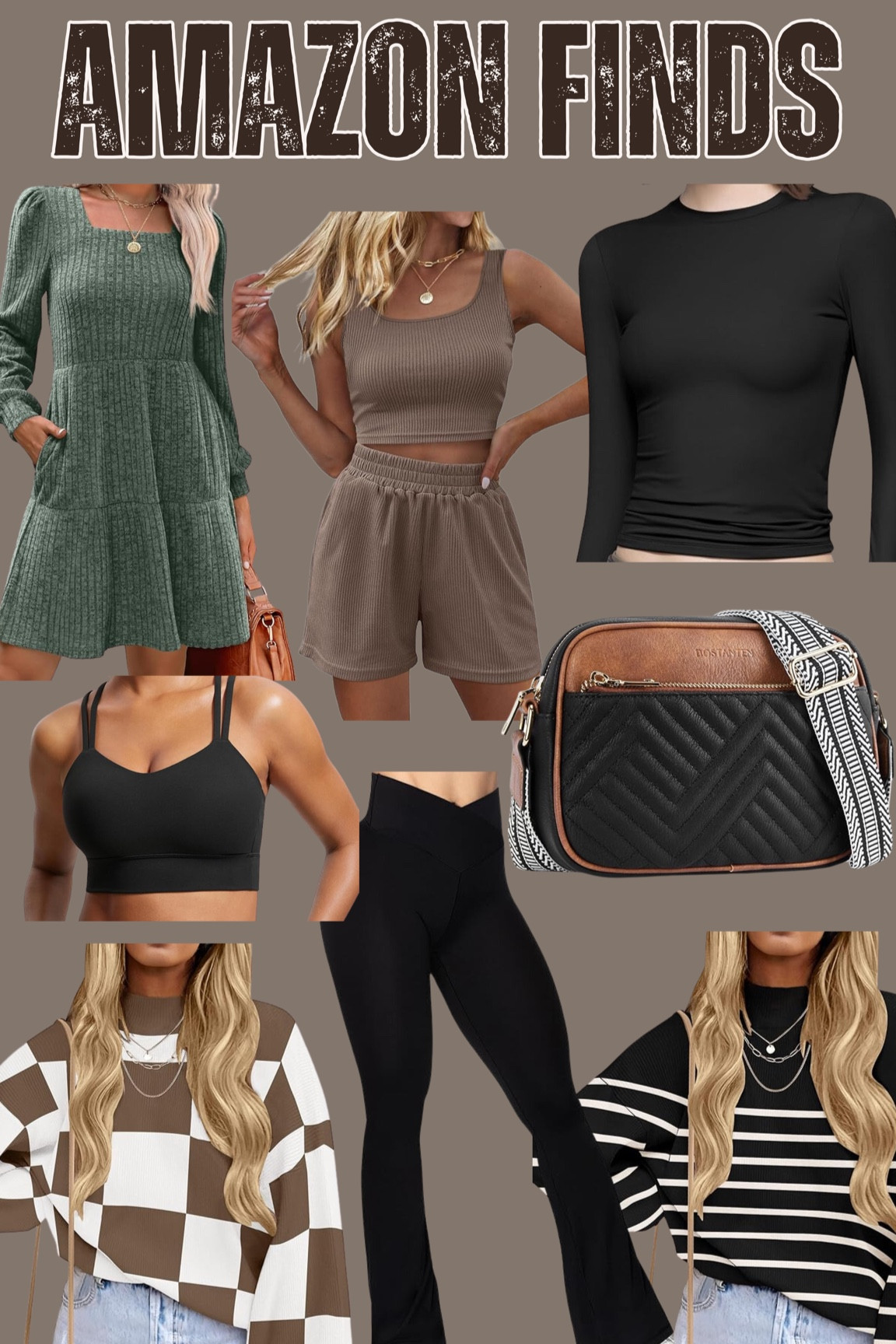 Shop some of my recent Amazon Fashion favorites! Many of these items are on MAJOR sale! The sports bra has become a staple in my closet 👏🏼

#salealert #midsizefashion #amazonfashion #affordablefashion #shopmycloset

#LTKFindsUnder50 #LTKMidsize #LTKSaleAlert